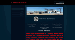 Desktop Screenshot of el-construction.org